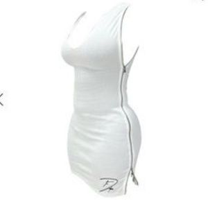 Tordrobes white tank dress